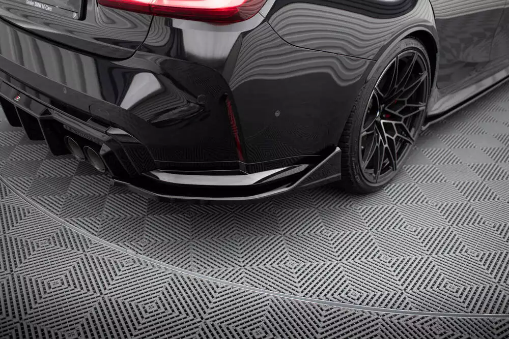 Rear Side Splitters V.6 Csl Look (For Rear Valance V.1) Bmw M3 Sedan / Touring G80 / G81