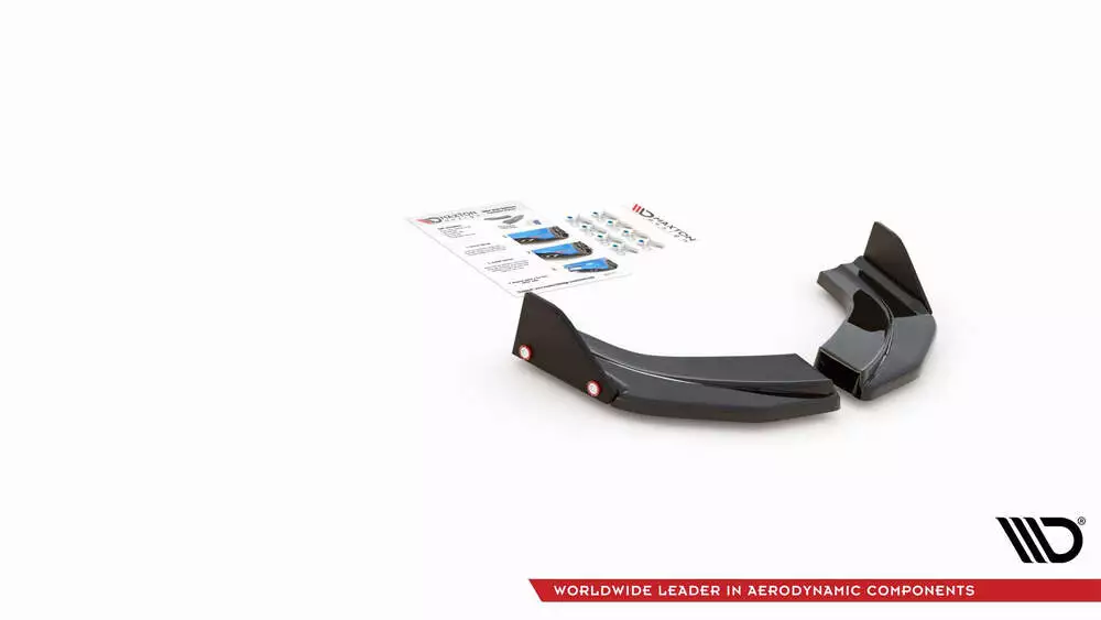 Rear Side Splitters V.6 + Flaps Hyundai I30 N Mk3 Hatchback - Image 5