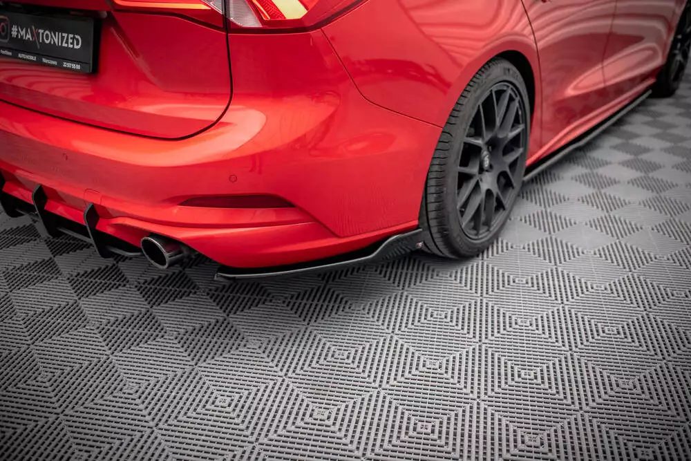 Rear Side Splitters V.6 Ford Focus Estate St Mk4