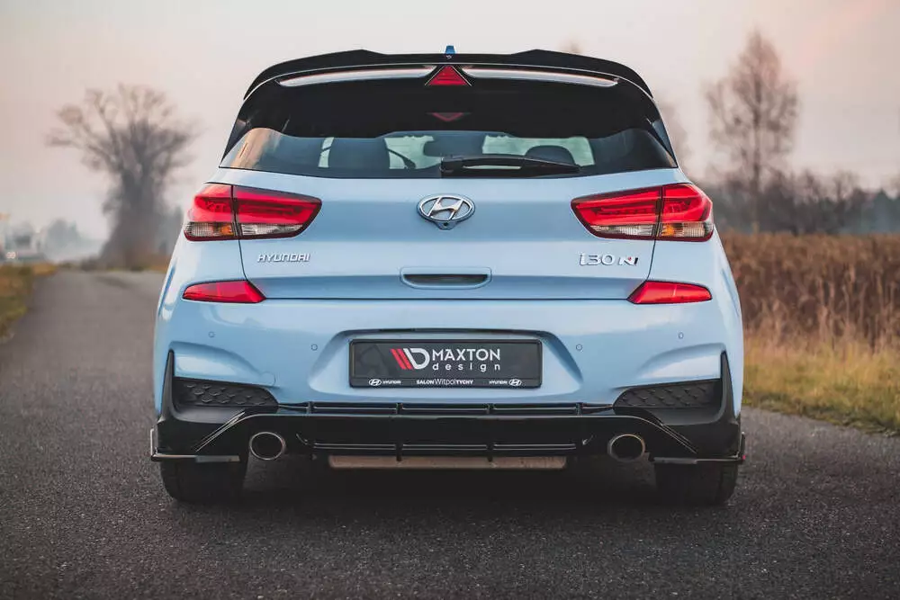 Rear Side Splitters V.7 + Flaps Hyundai I30 N Mk3 Hatchback - Image 4