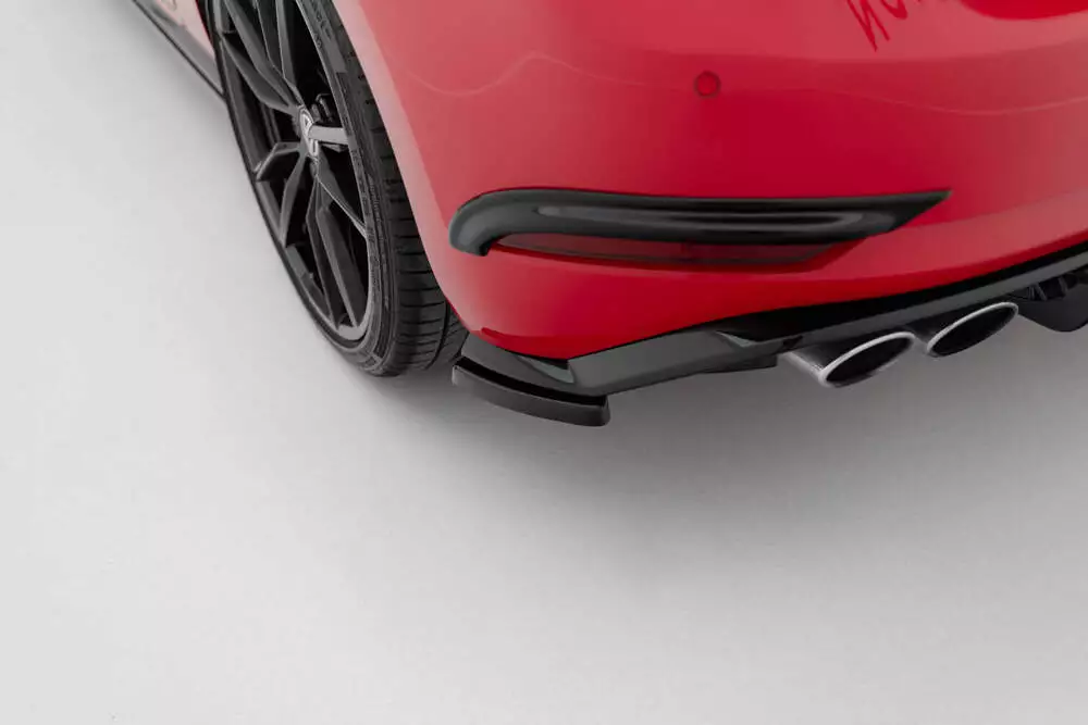 Rear Side Splitters Volkswagen Golf Hatchback R / R-line Mk7 Facelift