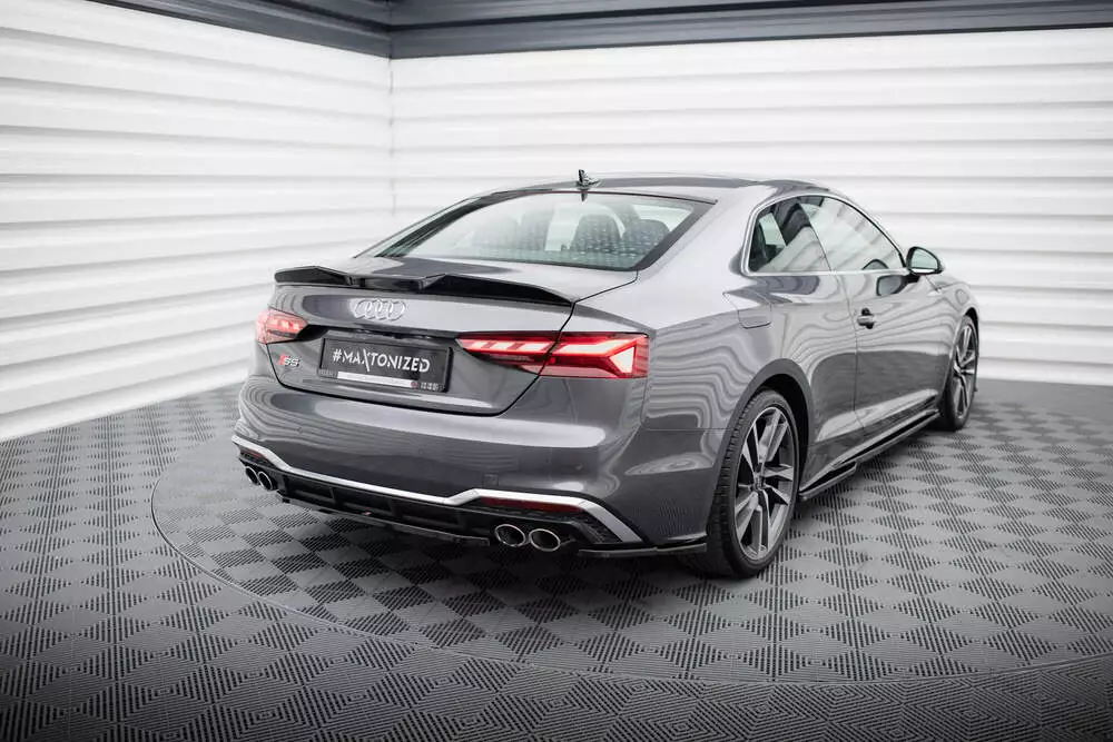 Rear Side Splitters For Audi S5 Sportback / Coupe F5 Facelift - Image 3