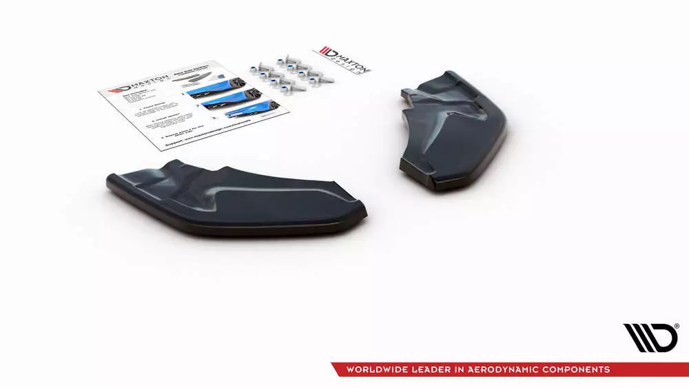 Rear Side Splitters For Bmw X2 F39 M-pack - Image 6