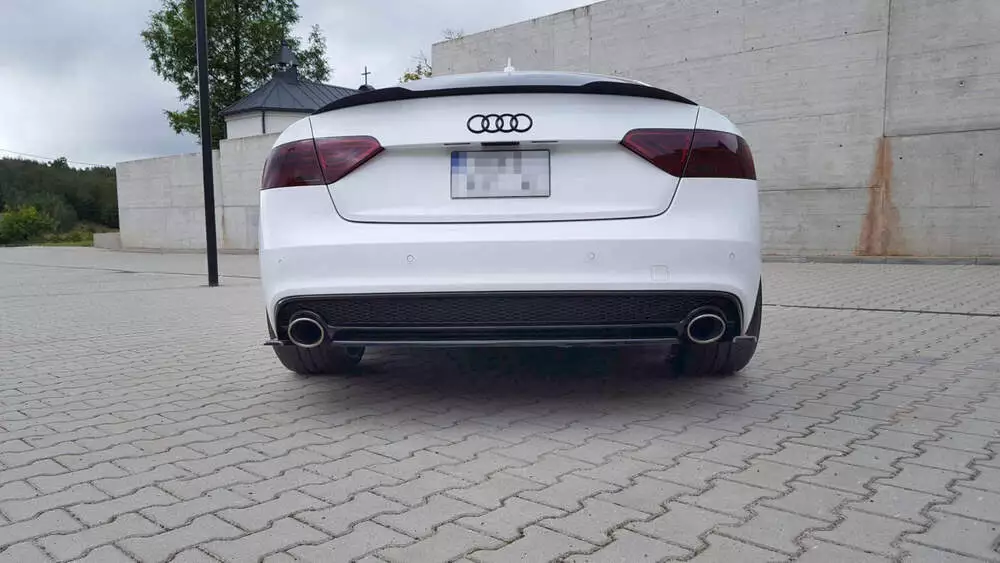 Rear Splitter Audi A5 S-line Facelift (Without Vertical Bars)
