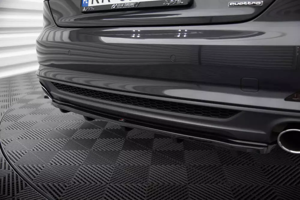 Rear Splitter Audi A5 S-line F5 Coupe / Sportback (With Vertical Bars) - Image 2