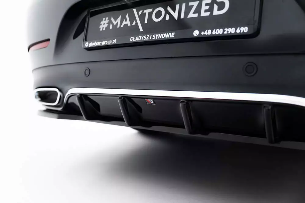 Rear Splitter Mercedes-benz Cls Amg-line C257 - Image 3