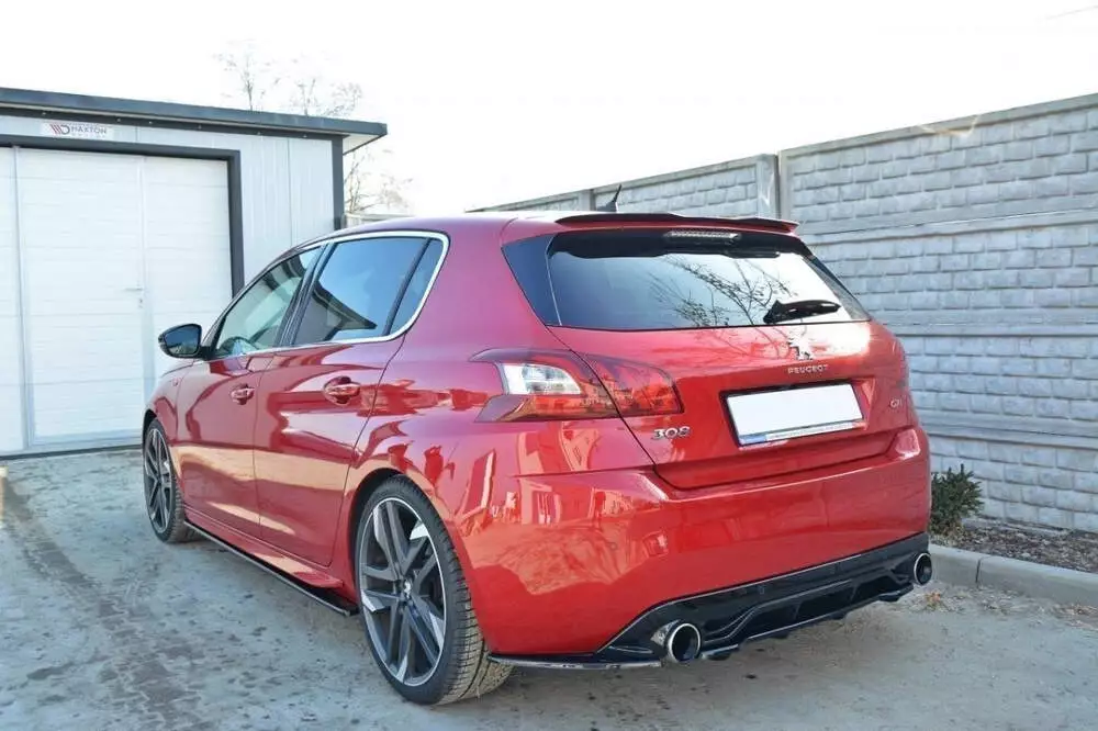 Rear Splitter Peugeot 308 Ii Gti (With Vertical Bars) - Image 3
