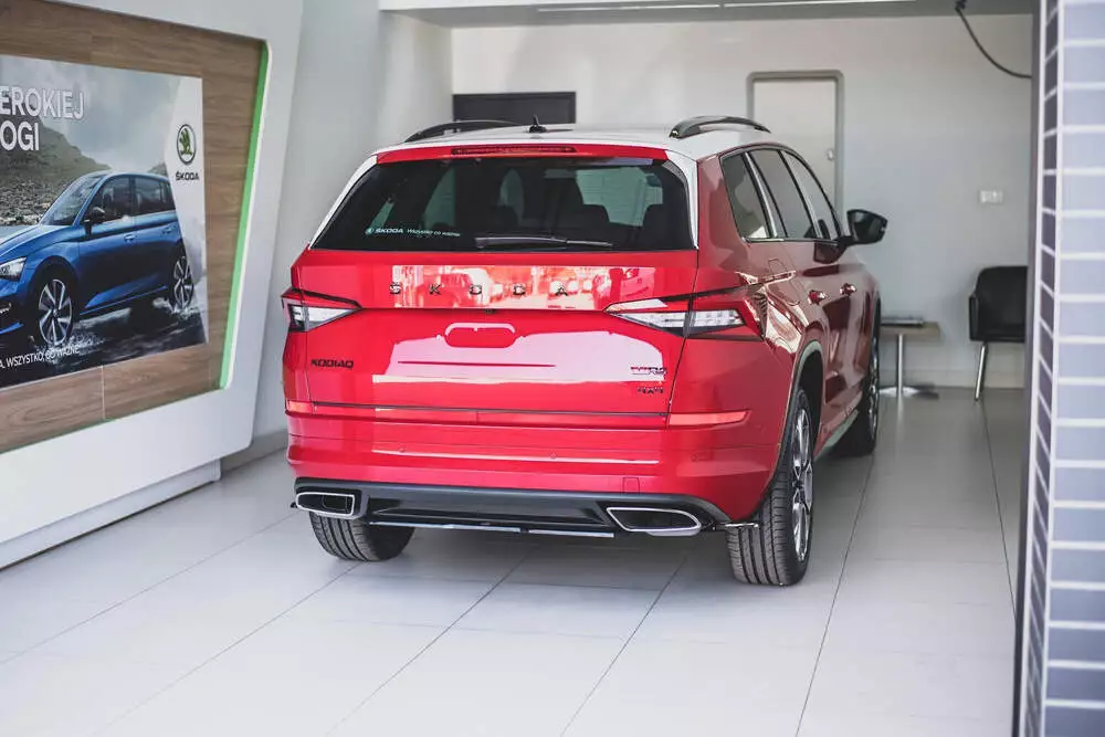 Rear Splitter Skoda Kodiaq Rs Mk1 / Mk1 Facelift - Image 3
