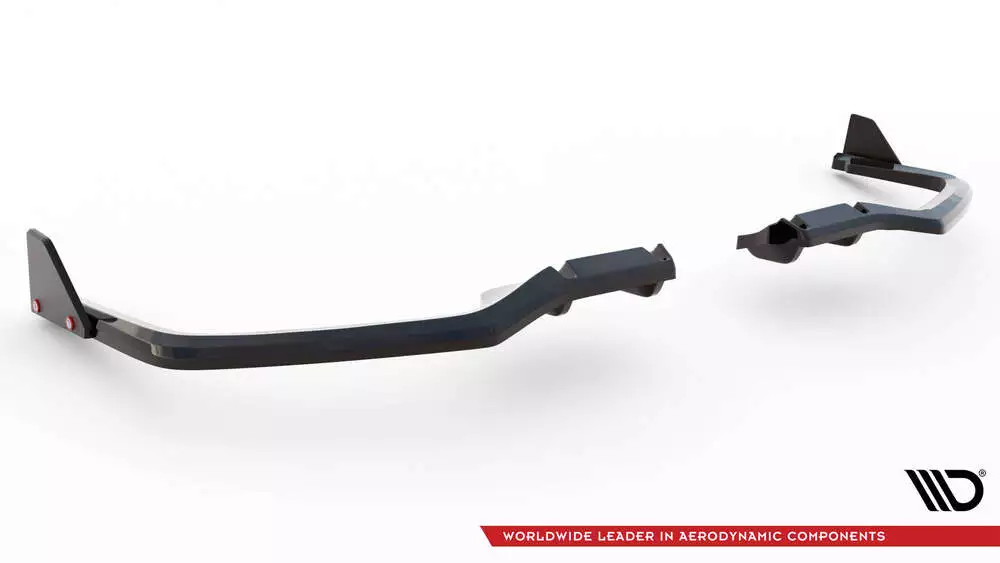 Rear Splitter V.1 (With Vertical Bars) + Flaps Honda Civic Sport Mk 10 Facelift - Image 5