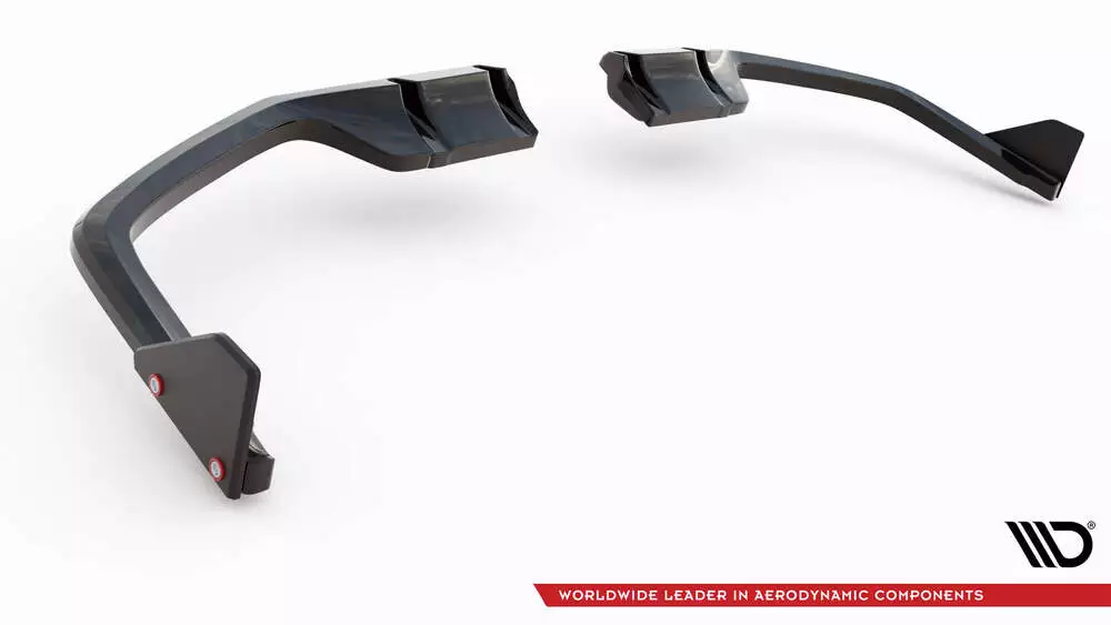 Rear Splitter V.1 (With Vertical Bars) + Flaps Honda Civic Sport Mk 10 Facelift - Image 6