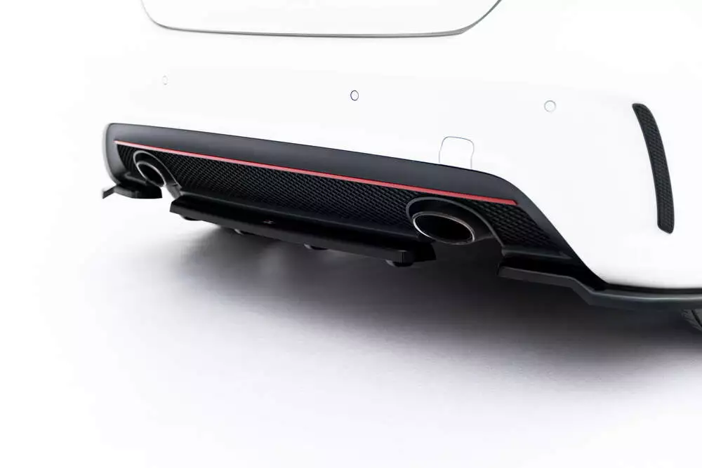 Rear Splitter (With Vertical Bars) Mercedes-benz W176 Amg-line Preface