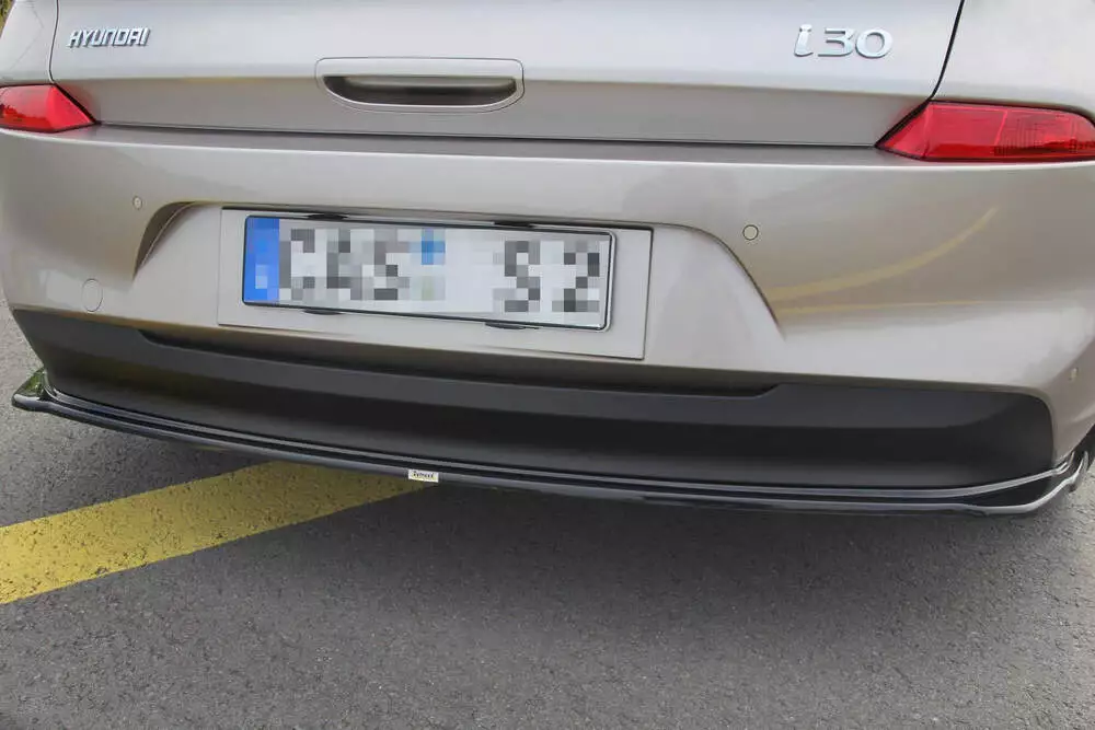 Rear Splitter (Without Vertical Bars) Hyundai I30 Mk3 Hatchback
