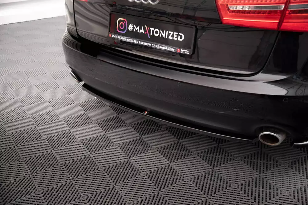 Rear Splitter For Audi A6 Avant / Sedan C7 - Image 3