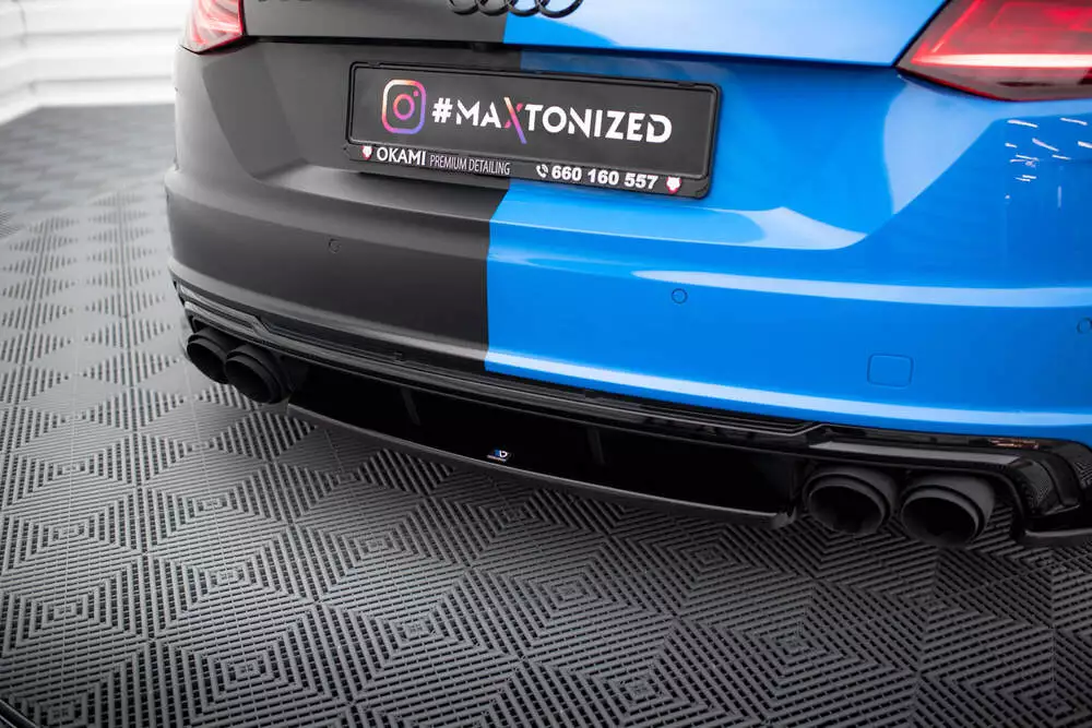 Rear Splitter For Audi Tt S 8s Facelift - Image 3