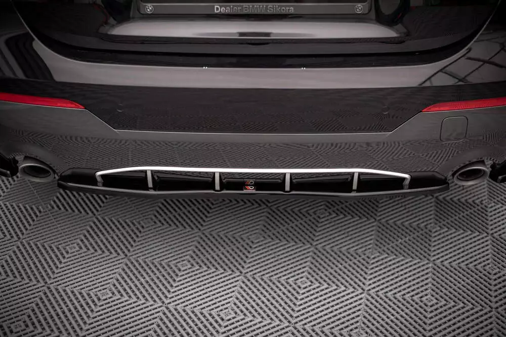 Rear Splitter For Bmw 4 M-pack G22 / G23 / G22 Facelift / G23 Facelift