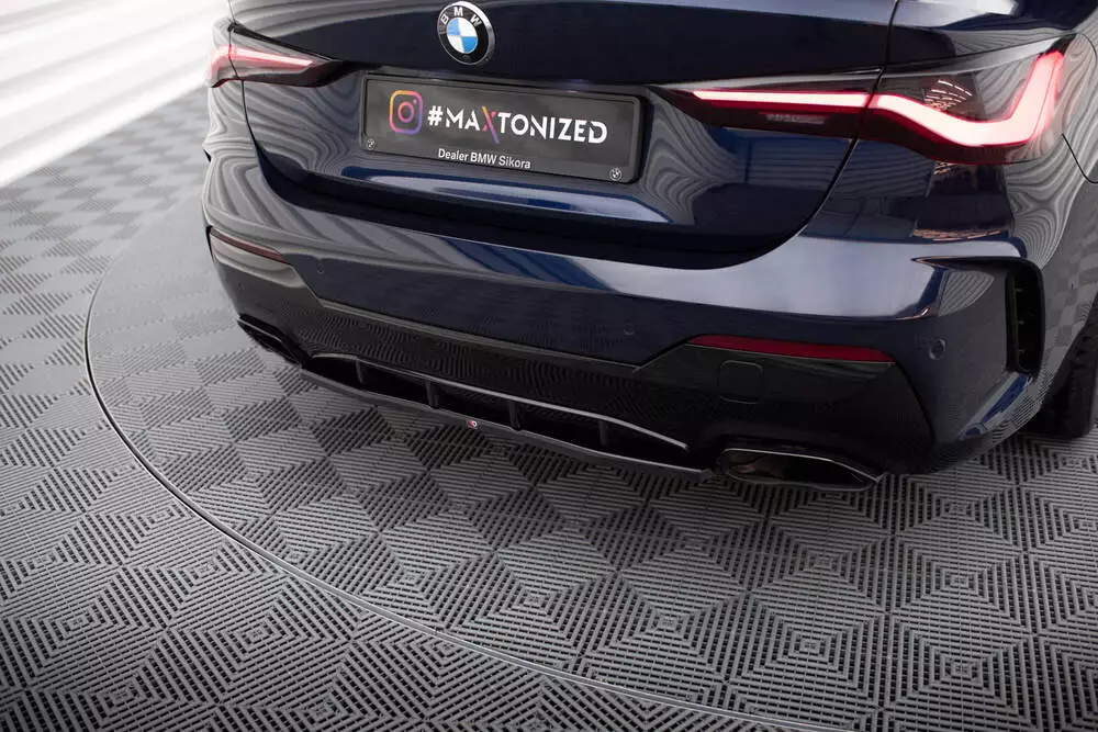 Rear Splitter For Bmw 4 M440i G22 / G23 / G22 Facelift / G23 Facelift