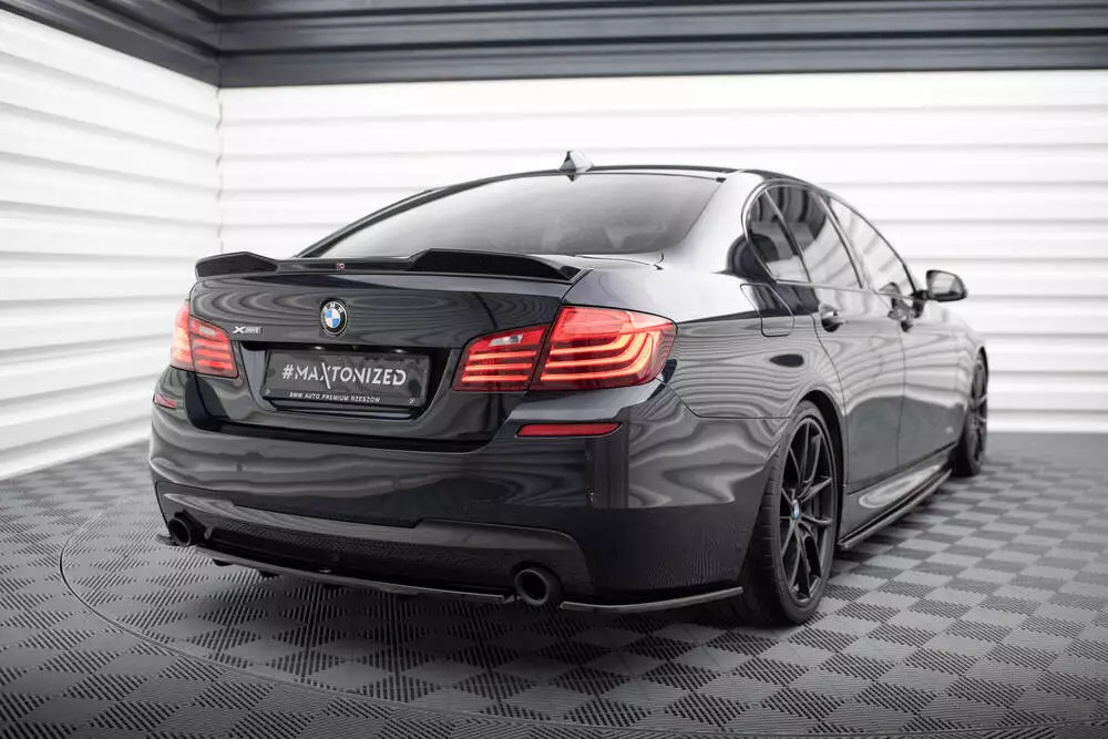 Rear Splitter For Bmw 5 F11 M-pack (Fits Two Single Exhaust Ends)