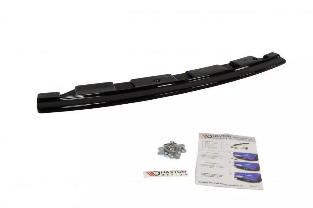 Rear Splitter For Bmw 5 F11 M-pack - Without Vertical Bars (Fits Two Double Exhaust Ends) - Image 2
