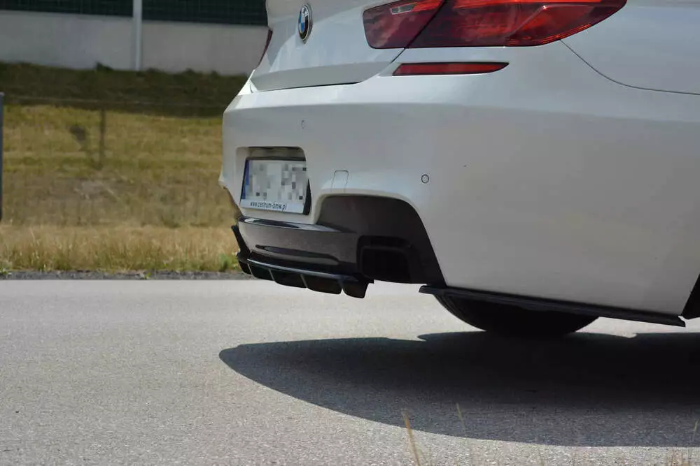 Rear Splitter For Bmw 6 Gran Coupé Mpack (With A Vertical Bar) - Image 4