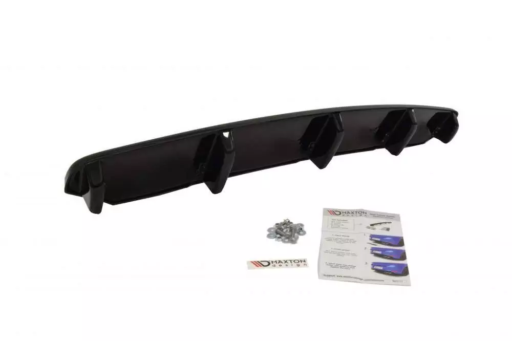 Rear Splitter For Bmw 6 Gran Coupé Mpack (With A Vertical Bar) - Image 7