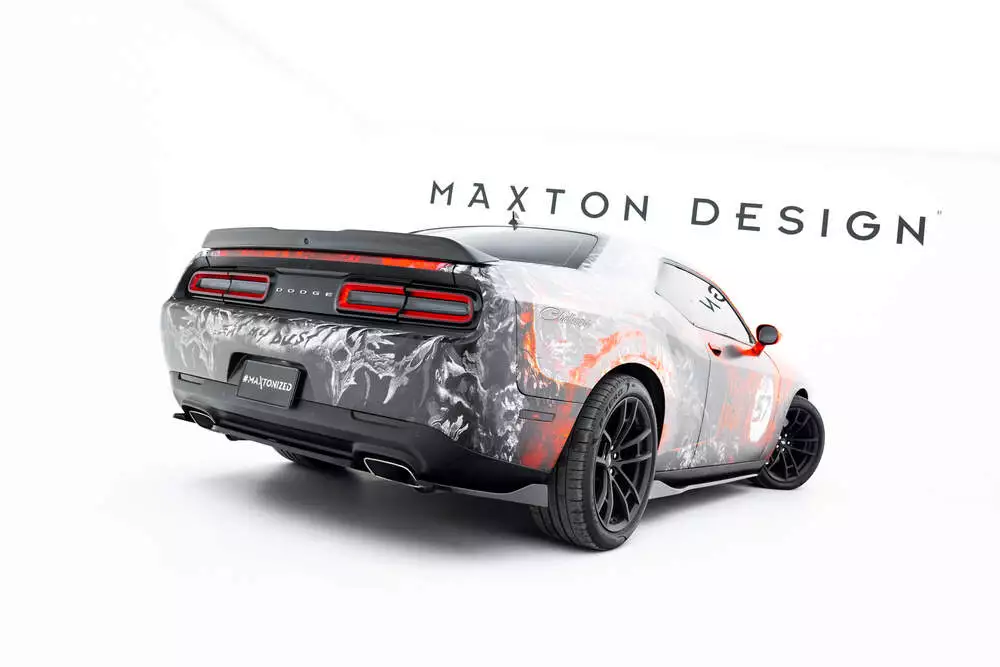 Rear Splitter For Dodge Challenger Gt Mk3 Facelift