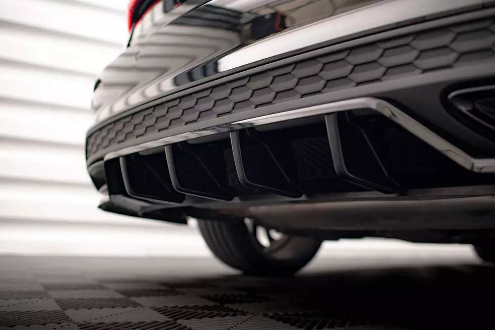 Rear Splitter (With Vertical Bars) Audi A3 S-line Sedan 8y - Image 4