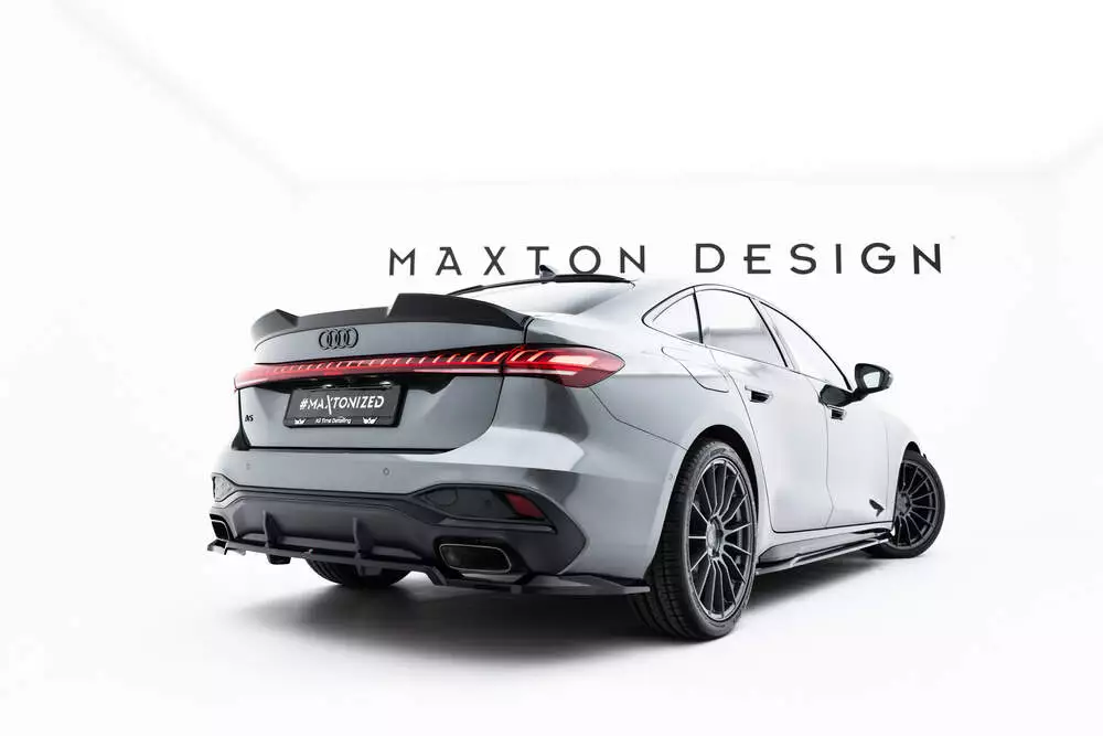 Rear Splitter (With Vertical Bars) Audi A5 S-line Sedan / Avant B10 - Image 4