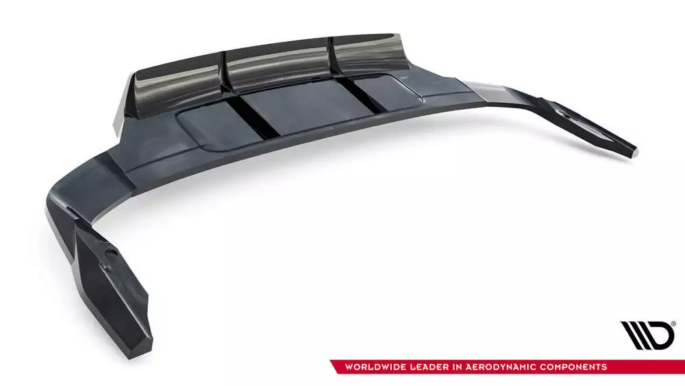Rear Splitter (With Vertical Bars) Audi Q7 S-line Mk2 Facelift 2 - Image 8