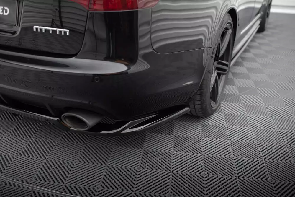 Rear Splitter (With Vertical Bars) Audi Rs6 Avant C6 - Image 3