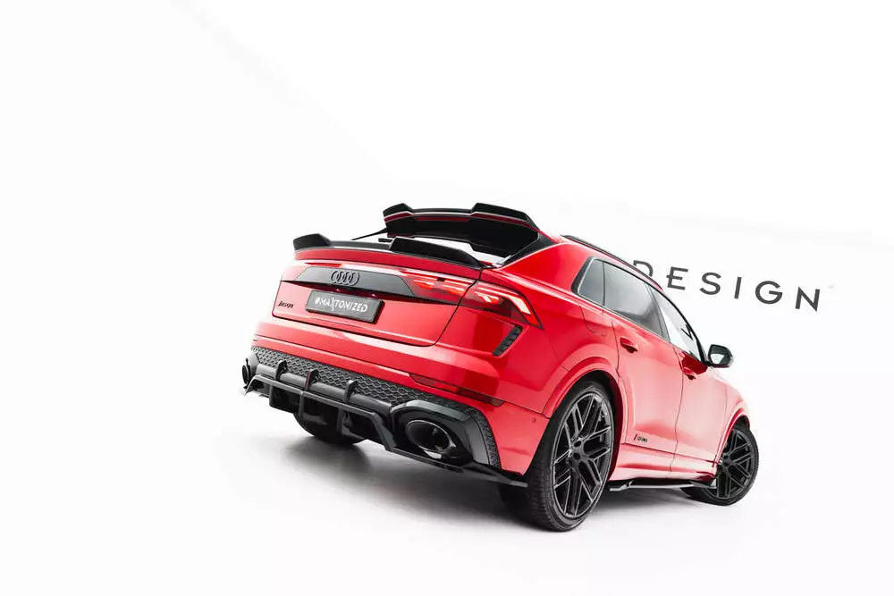 Rear Splitter (With Vertical Bars) Audi Rsq8 Mk1 Facelift - Image 7