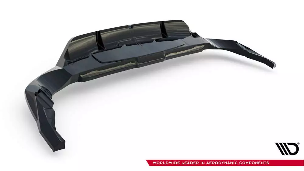 Rear Splitter (With Vertical Bars) Audi Rsq8 Mk1 Facelift - Image 9