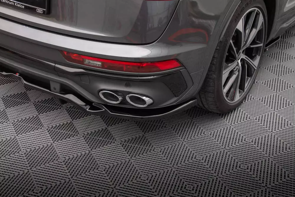 Rear Splitter (With Vertical Bars) Audi Sq5 / Q5 S-line Sportback Mk2 Facelift - Image 3