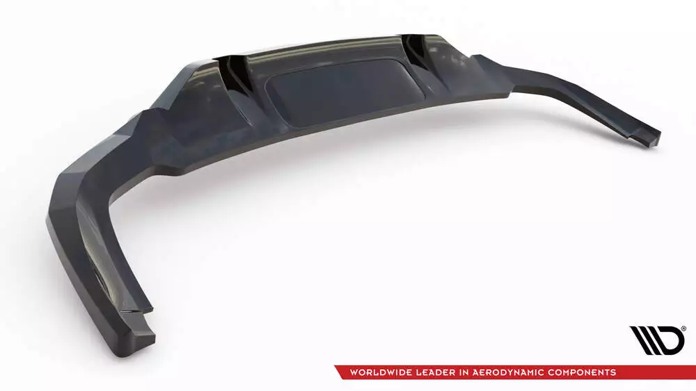 Rear Splitter (With Vertical Bars) Audi Sq5 / Q5 S-line Sportback Mk2 Facelift - Image 6