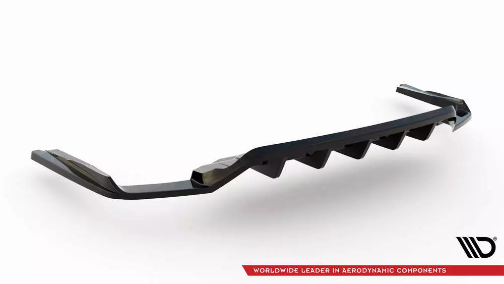 Rear Splitter (With Vertical Bars) Audi Sq7 Mk2 (4m) Facelift - Image 5