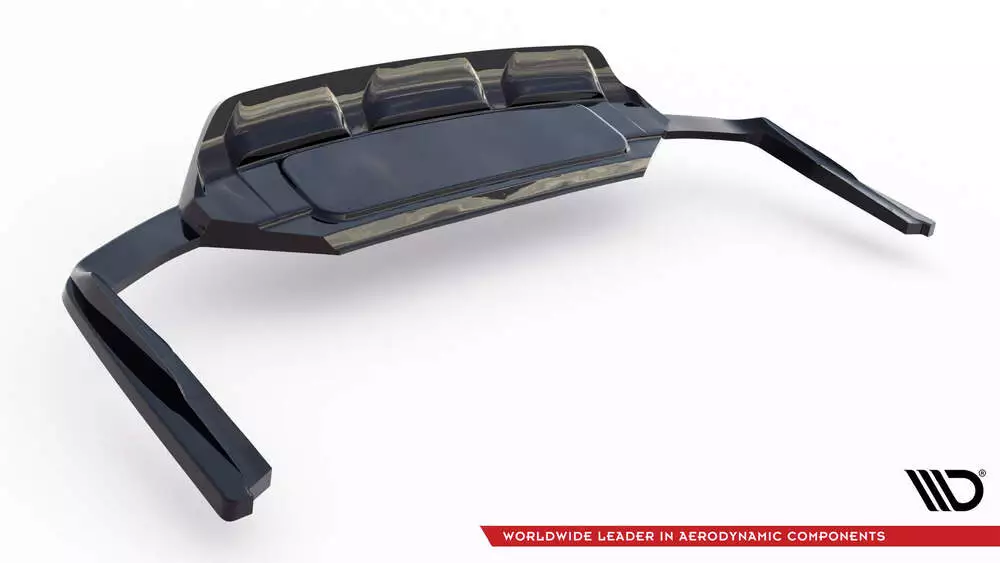 Rear Splitter (With Vertical Bars) Audi Sq7 Mk2 (4m) Facelift - Image 6