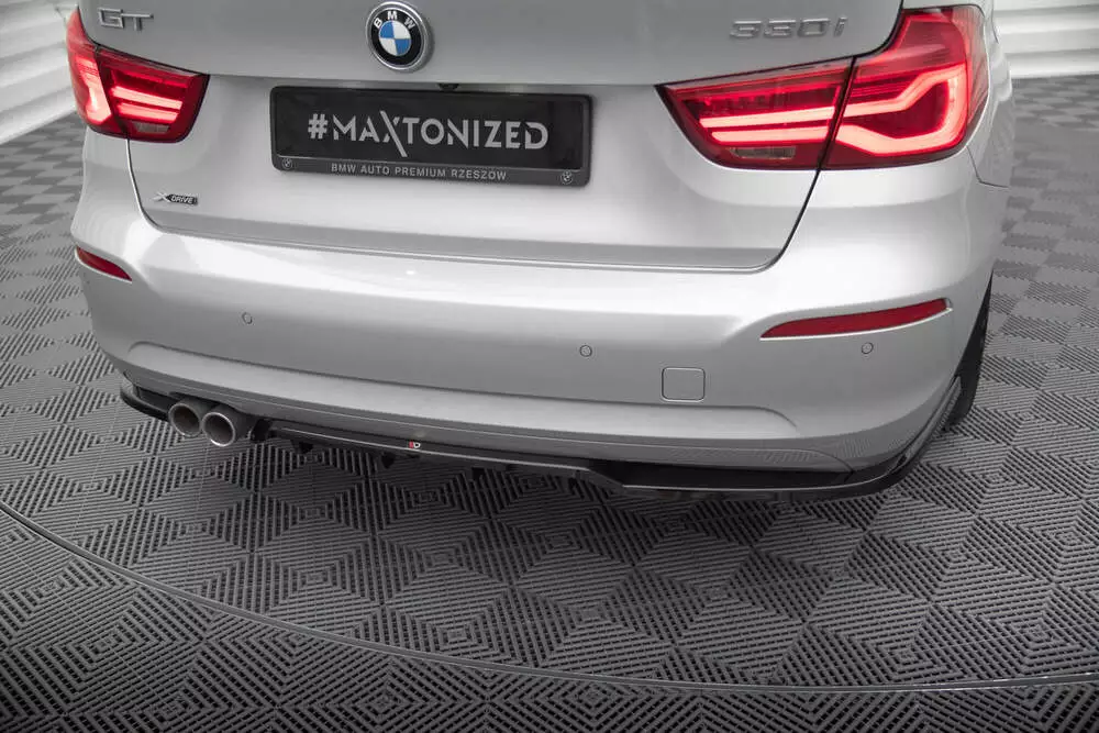 Rear Splitter (With Vertical Bars) Bmw 3 Gt F34 Facelift