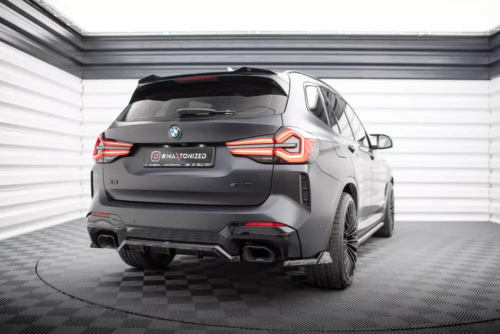 Rear Splitter (With Vertical Bars) Bmw X3 M-pack G01 Facelift