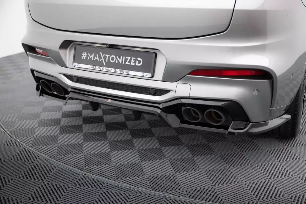 Rear Splitter (With Vertical Bars) Bmw X4 M F98
