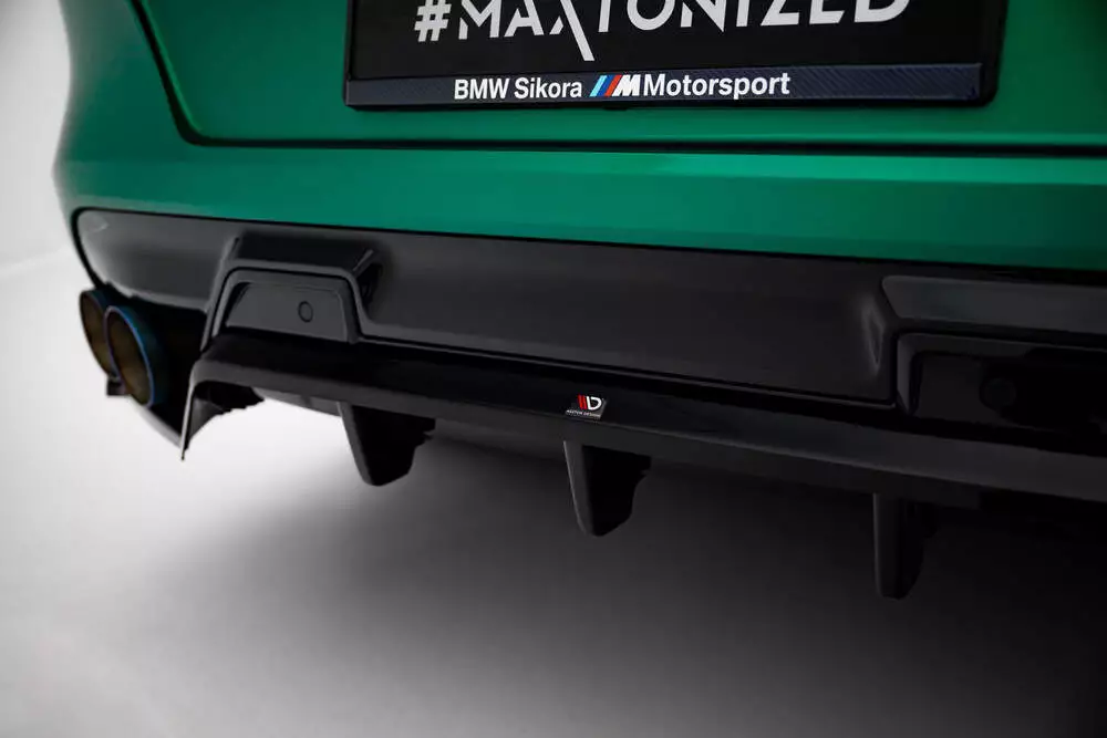 Rear Splitter (With Vertical Bars) Bmw X6 M F96 Facelift - Image 3
