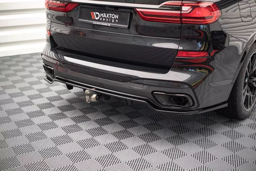 Rear Splitter (With Vertical Bars) Bmw X7 M-pack G07