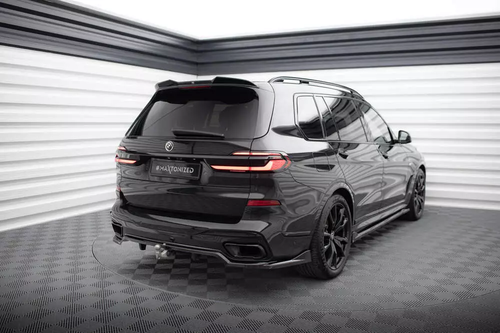 Rear Splitter (With Vertical Bars) Bmw X7 M-pack G07 Facelift