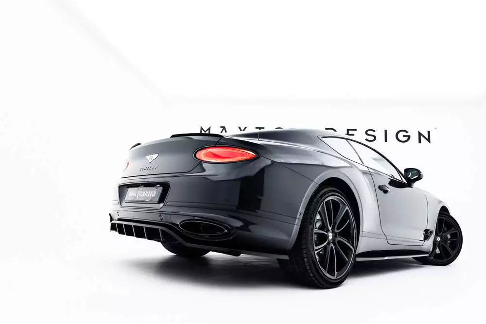 Rear Splitter (With Vertical Bars) Bentley Continental Gt Coupe Mk3 - Image 2