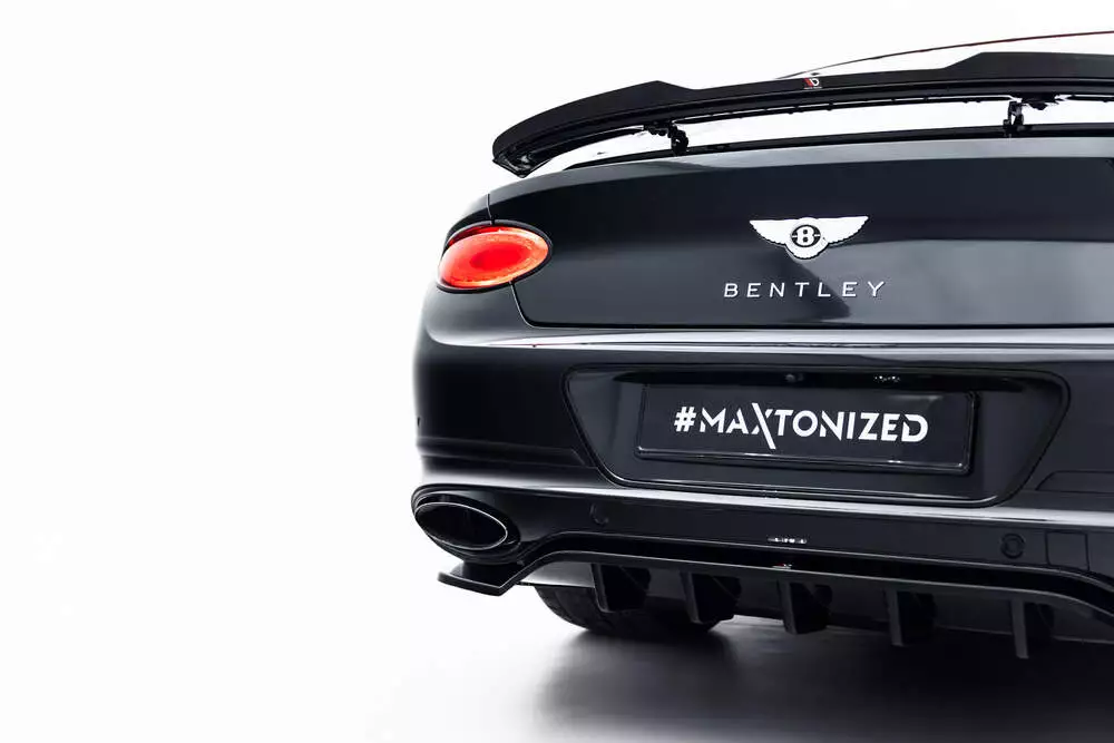 Rear Splitter (With Vertical Bars) Bentley Continental Gt Coupe Mk3 - Image 4