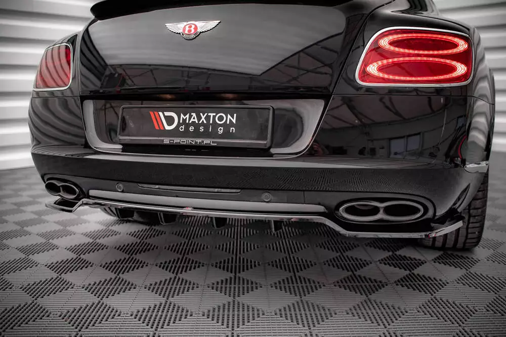 Rear Splitter (With Vertical Bars) Bentley Continental Gt V8 S Mk2
