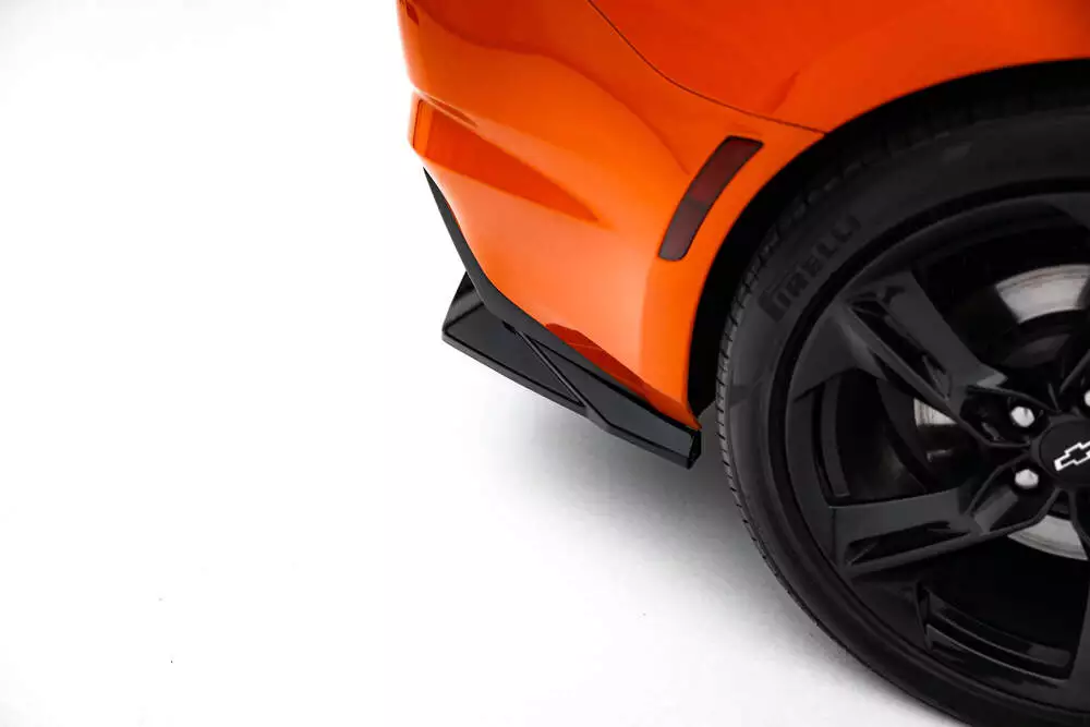 Rear Splitter (With Vertical Bars) Chevrolet Camaro Ss Mk6 Facelift - Image 3