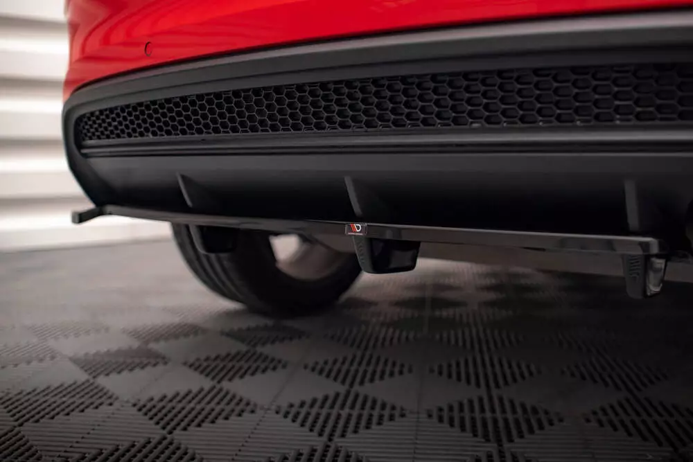 Rear Splitter (With Vertical Bars) Fiat 500x Sport Mk1 Facelift - Image 3