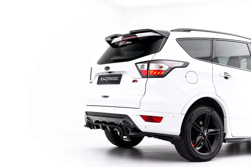 Rear Splitter (With Vertical Bars) Ford Kuga St-line Mk2 Facelift - Image 3