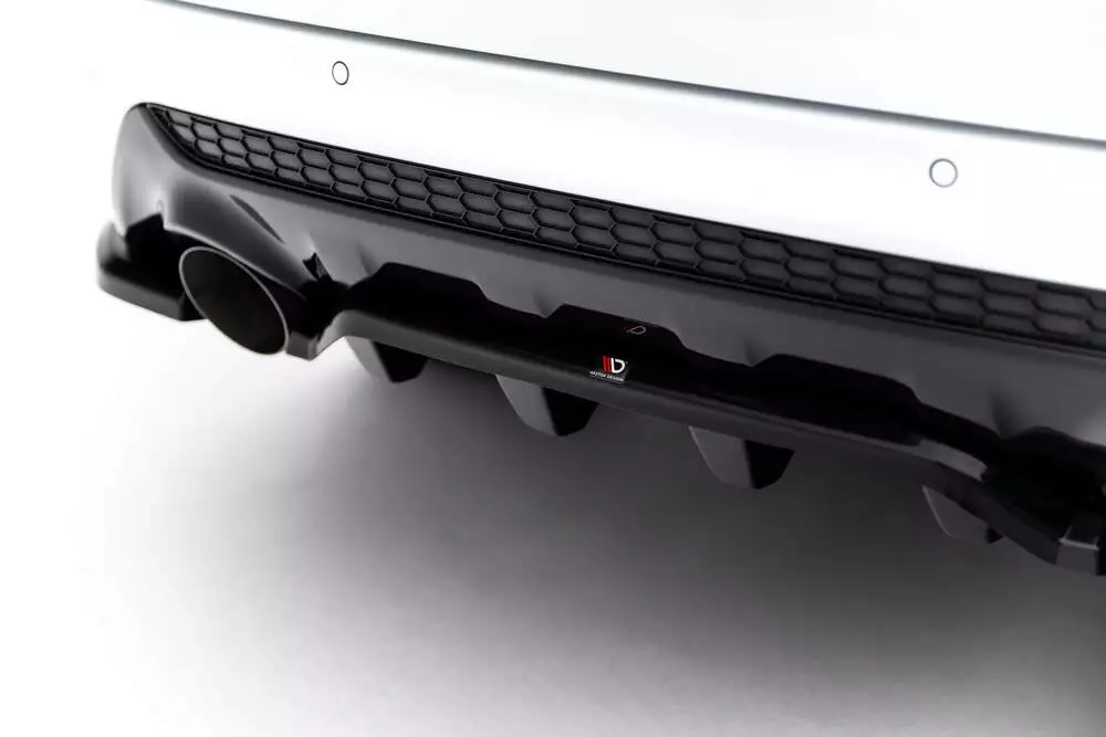 Rear Splitter (With Vertical Bars) Ford Kuga St-line Mk2 Facelift - Image 4