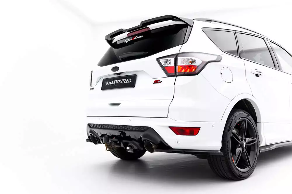 Rear Splitter (With Vertical Bars) Ford Kuga St-line Mk2 Facelift - Image 6