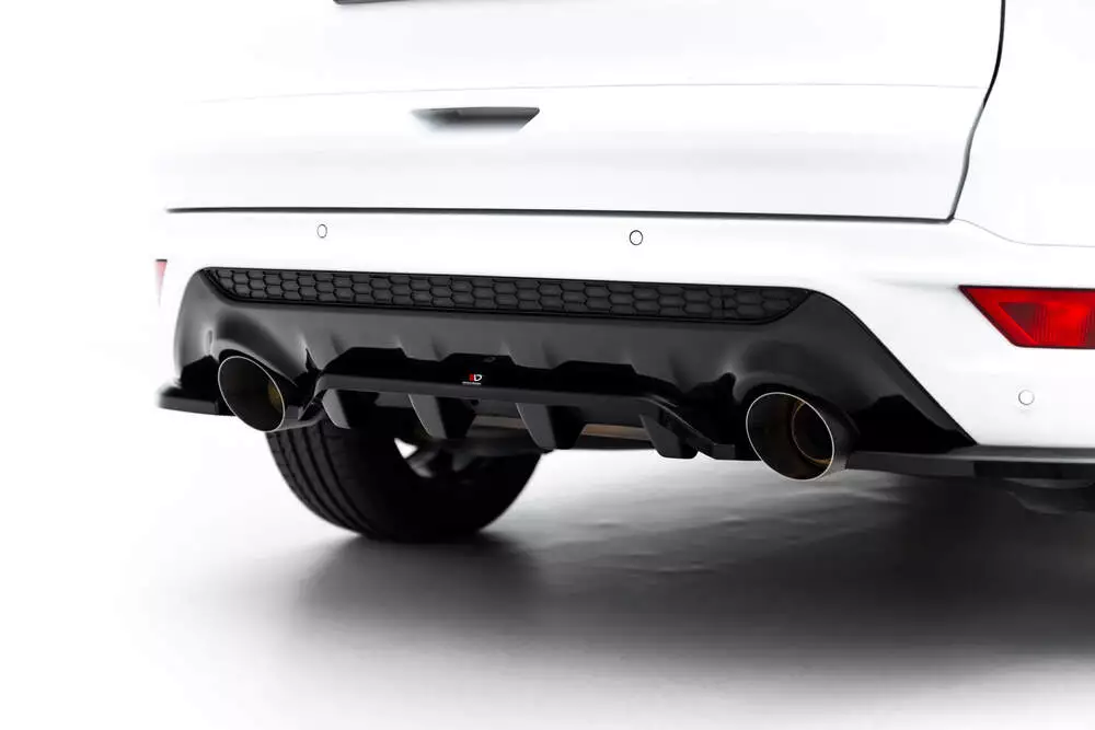 Rear Splitter (With Vertical Bars) Ford Kuga St-line Mk2 Facelift - Image 8